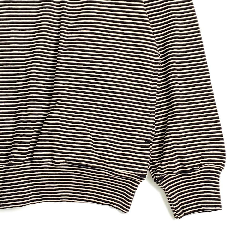 SALE】blurhms(ブラームス) C/NAPP Border Half-zip - COLDBECK ONLINE