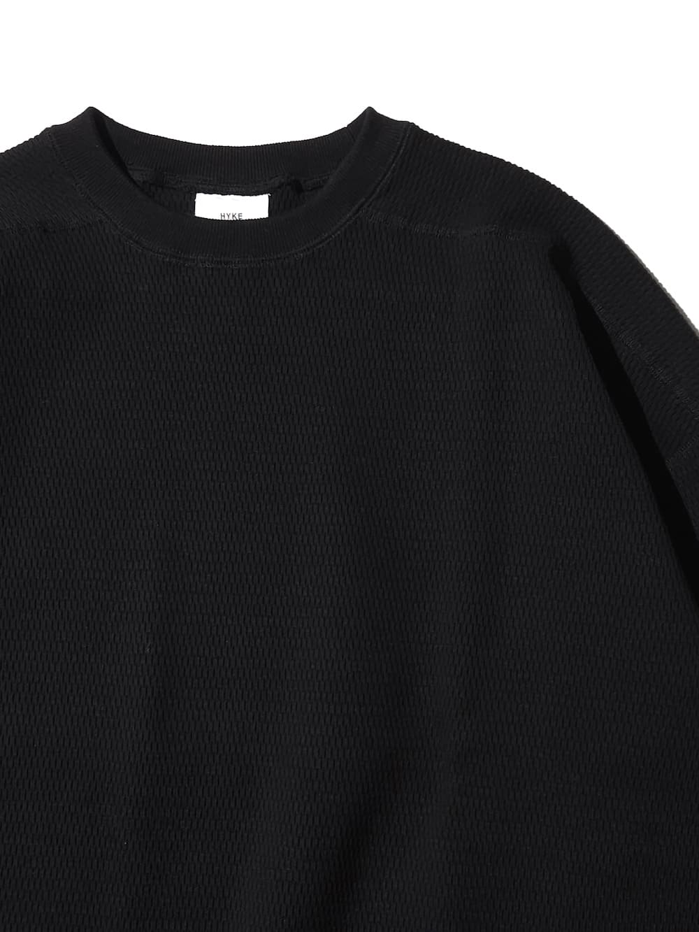 【HYKE】ハイク THERMAL SHIRT/BIG FIT サイズ2 THERMAL SHIRT／BIG FIT 25SS