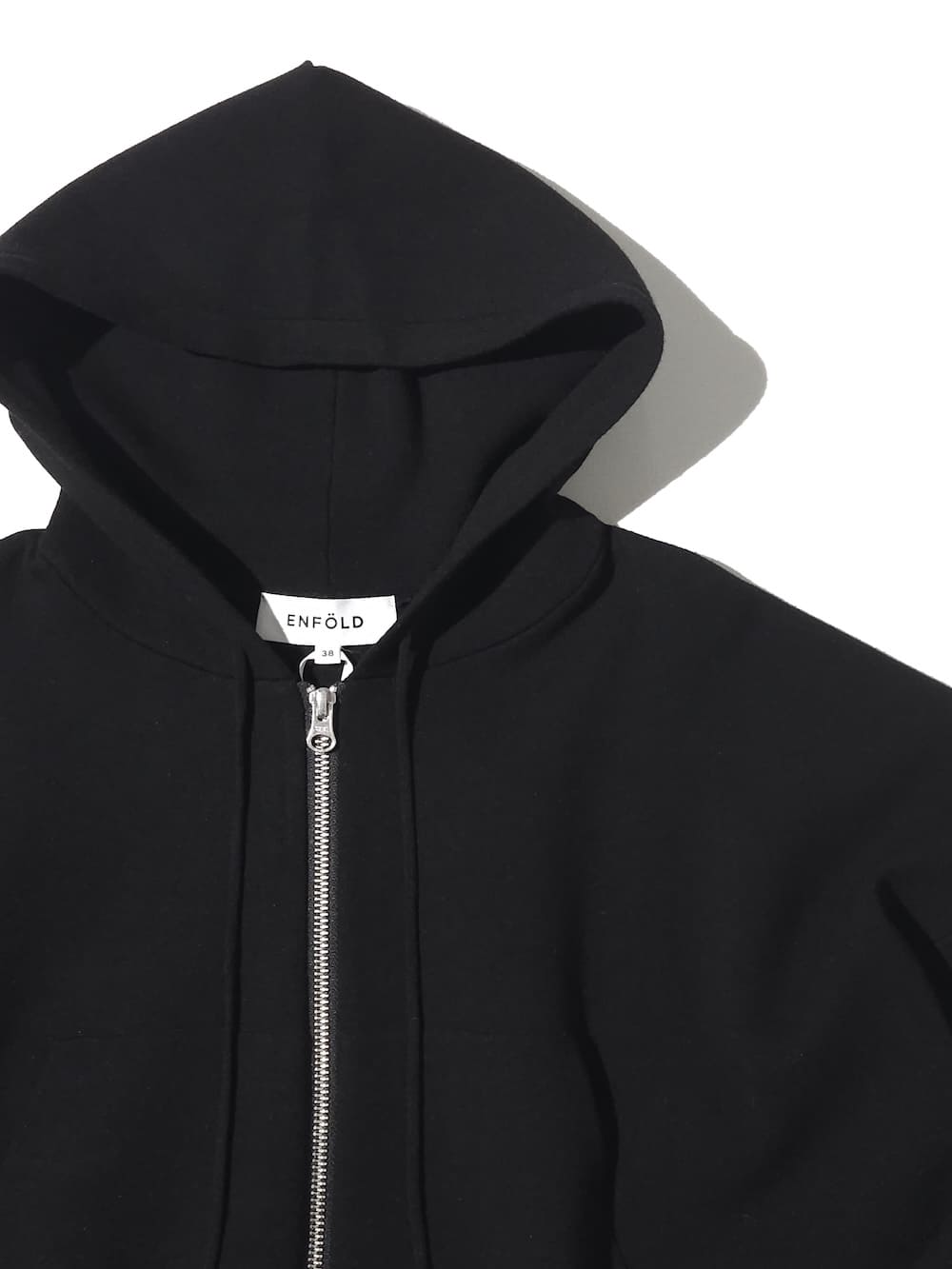 ENFOLD(エンフォルド) KNIT HOODIE