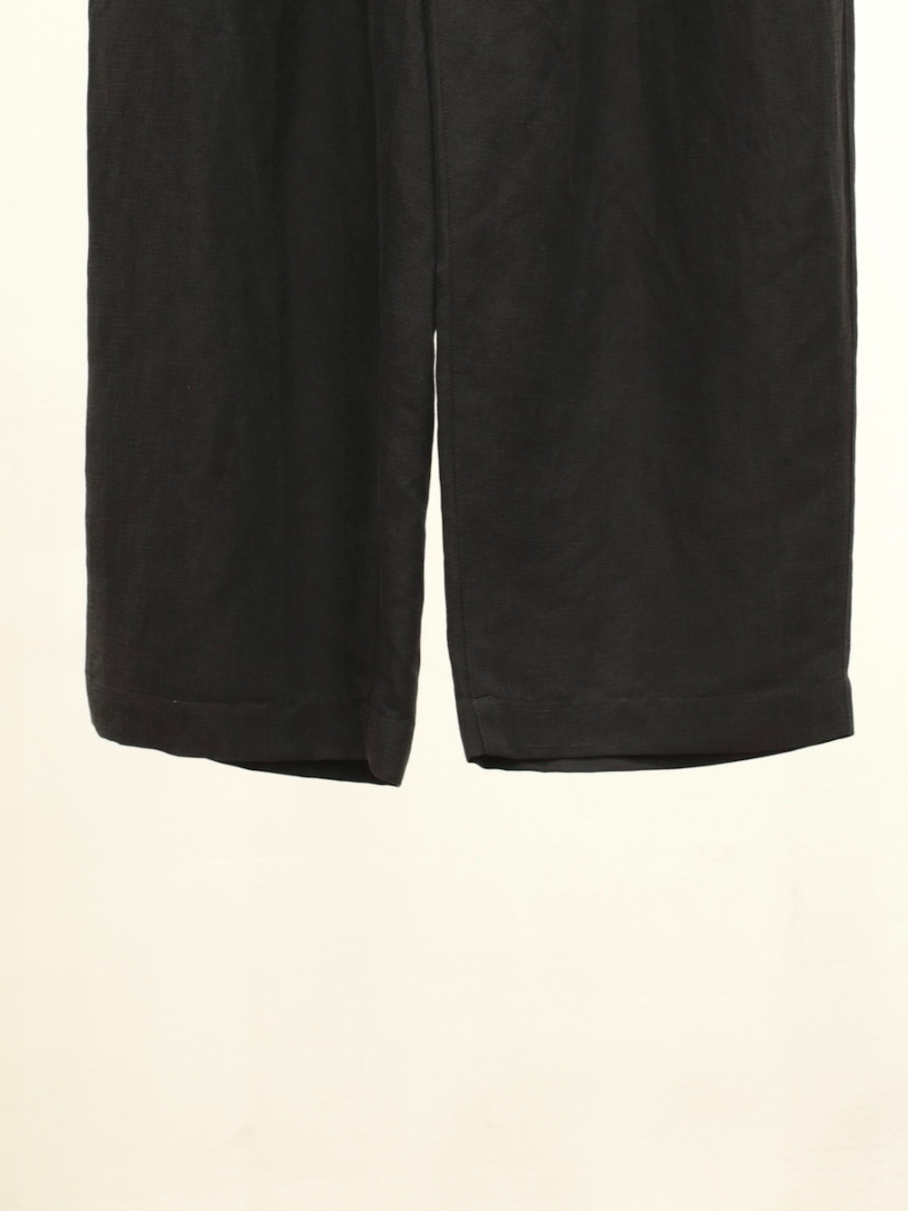 ssstein(シュタイン) SILK LINEN TWILL WIDE EASY TROUSERS - COLDBECK