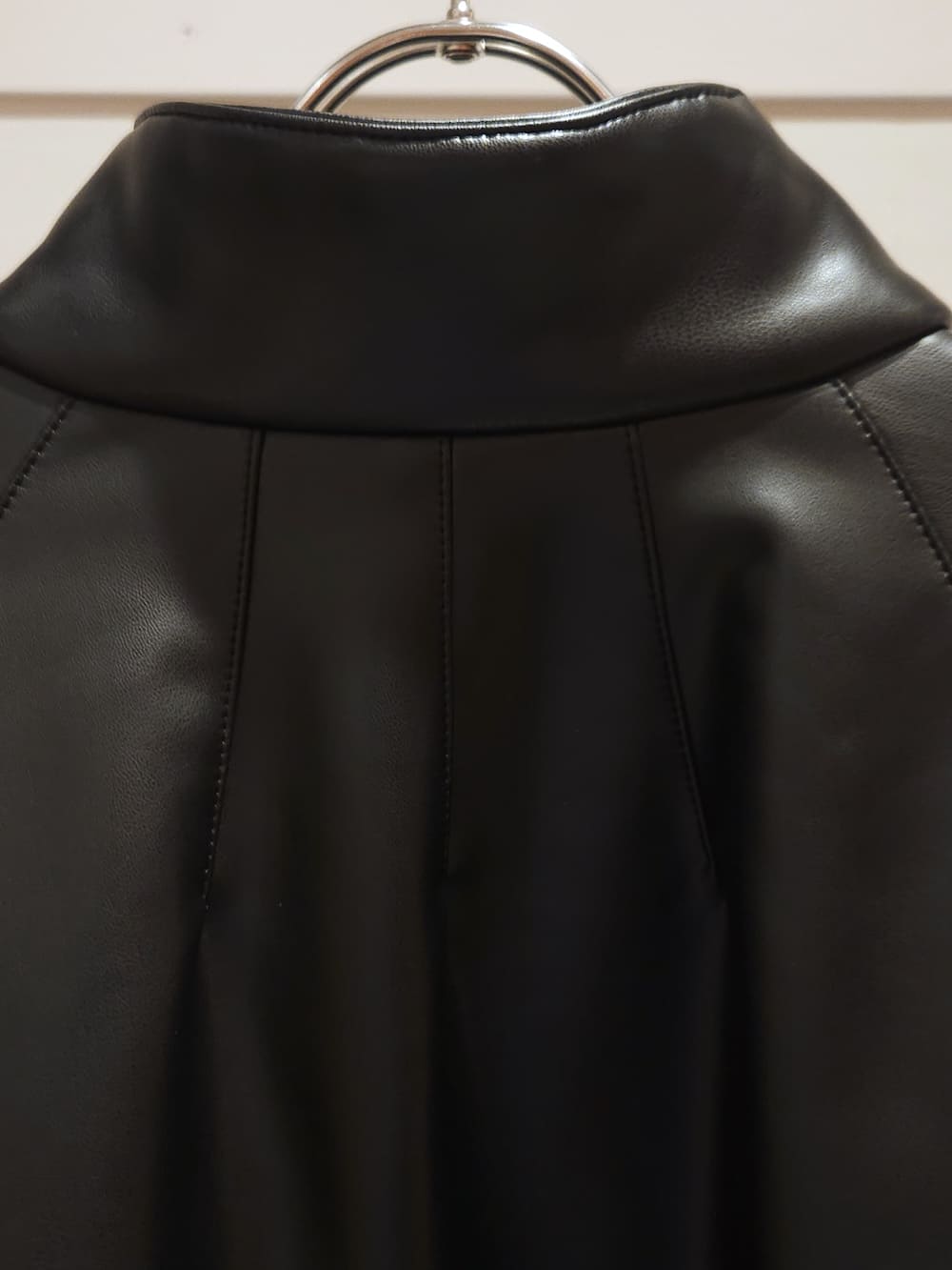 HYKE(ハイク) FAUX LEATHER JACKET