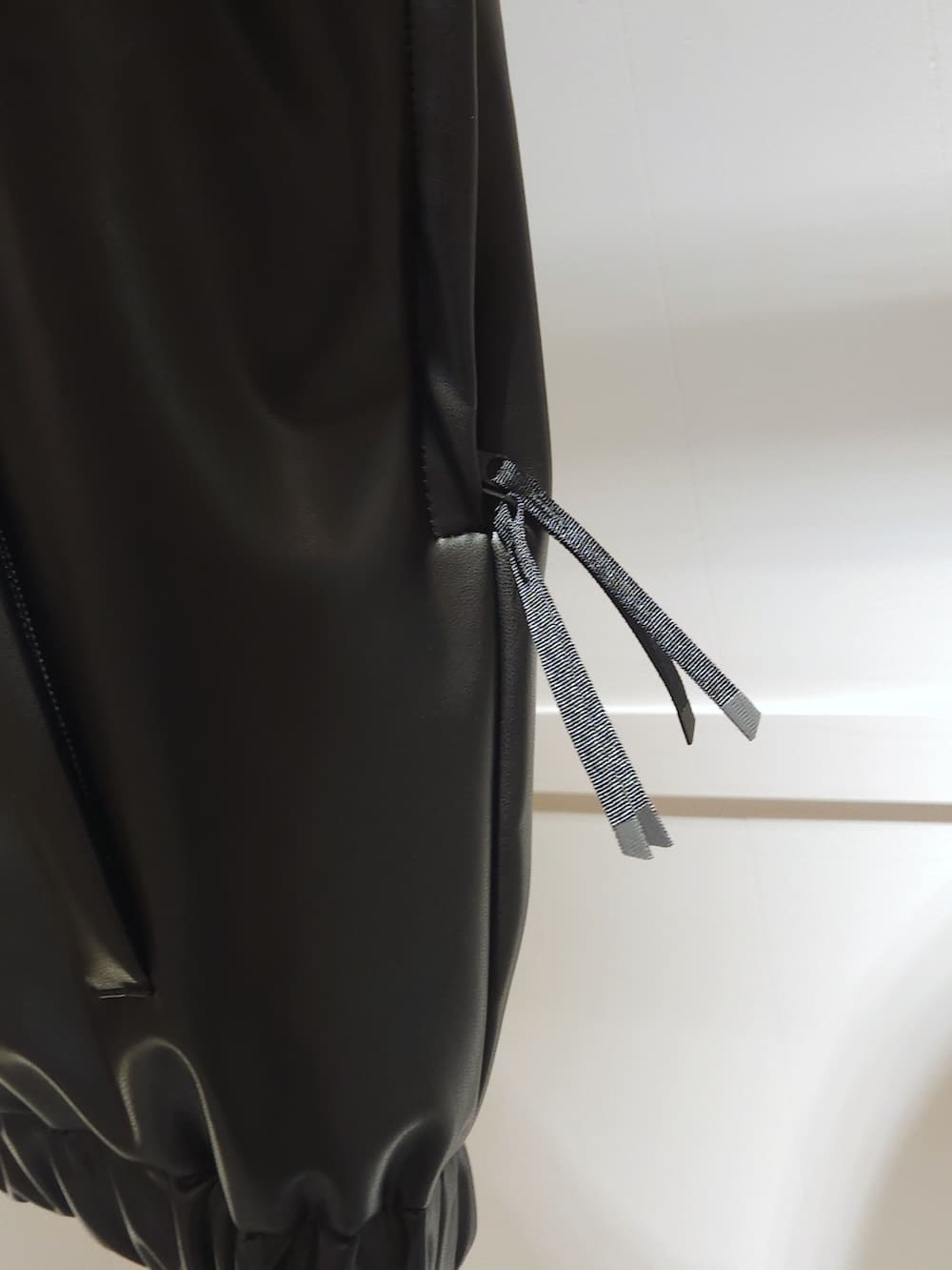 HYKE(ハイク) FAUX LEATHER JACKET