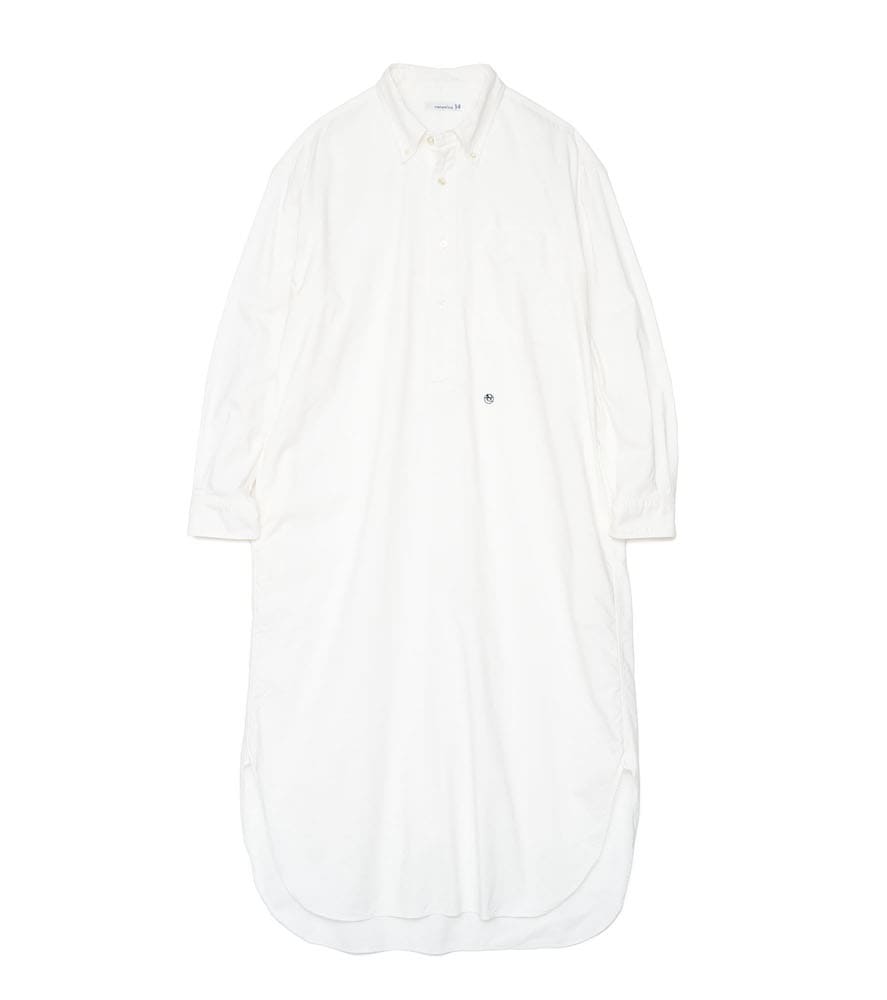 SALE】nanamica(ナナミカ) Button Down Wind Shirt Dress - COLDBECK 