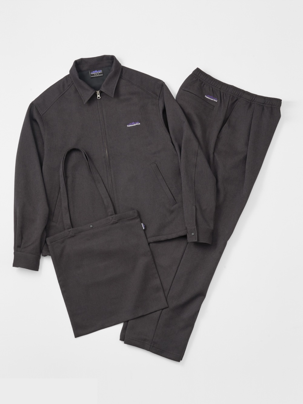 THOUSAND MILE(サウザンドマイル) ZIP BLOUSON＆PANTS＆BAG SET UP