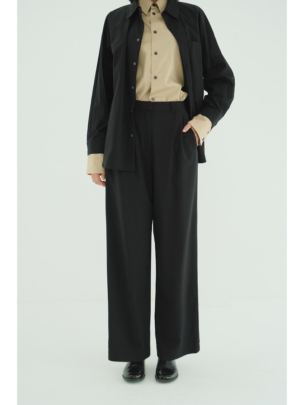 CLANE(クラネ) BASIC TUCK PANTS - COLDBECK ONLINE（コールベック