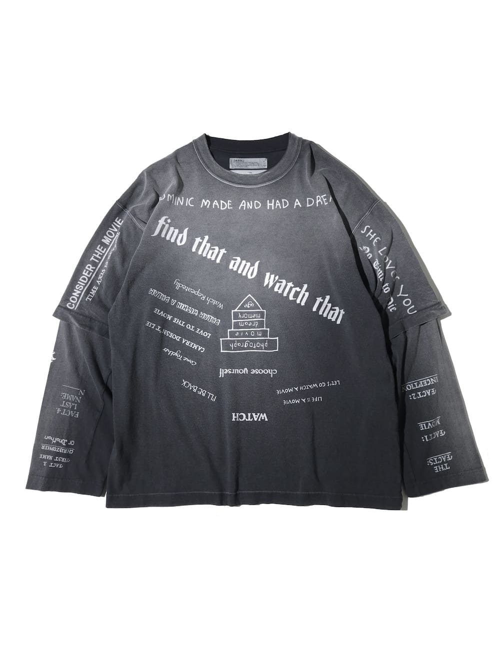 SALE】DAIRIKU(ダイリク) TATTOO Switching Tee - COLDBECK ONLINE