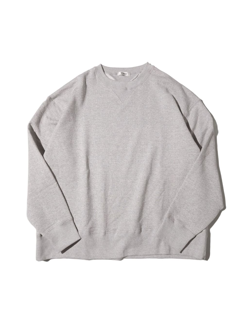 INTERIM(インテリム) HYPER BIG BOTH V-GAZETTE LOOP WHEEL SWEAT SHIRT