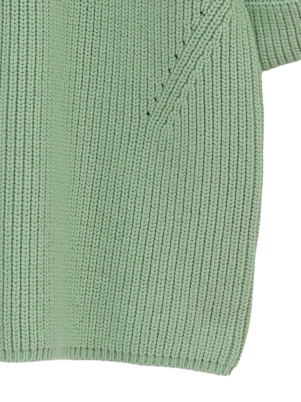 CLANE(クラネ) OVER HALF SLEEVE KNIT TOPS