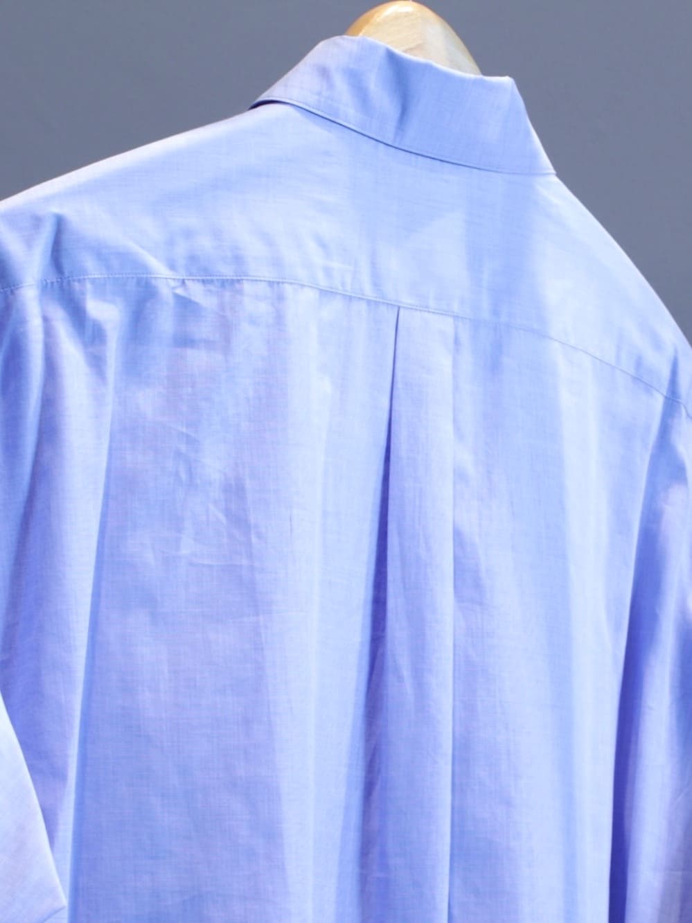 ssstein(シュタイン) SMOOTH COTTON OVERSIZED REGULAR COLLAR SHIRT