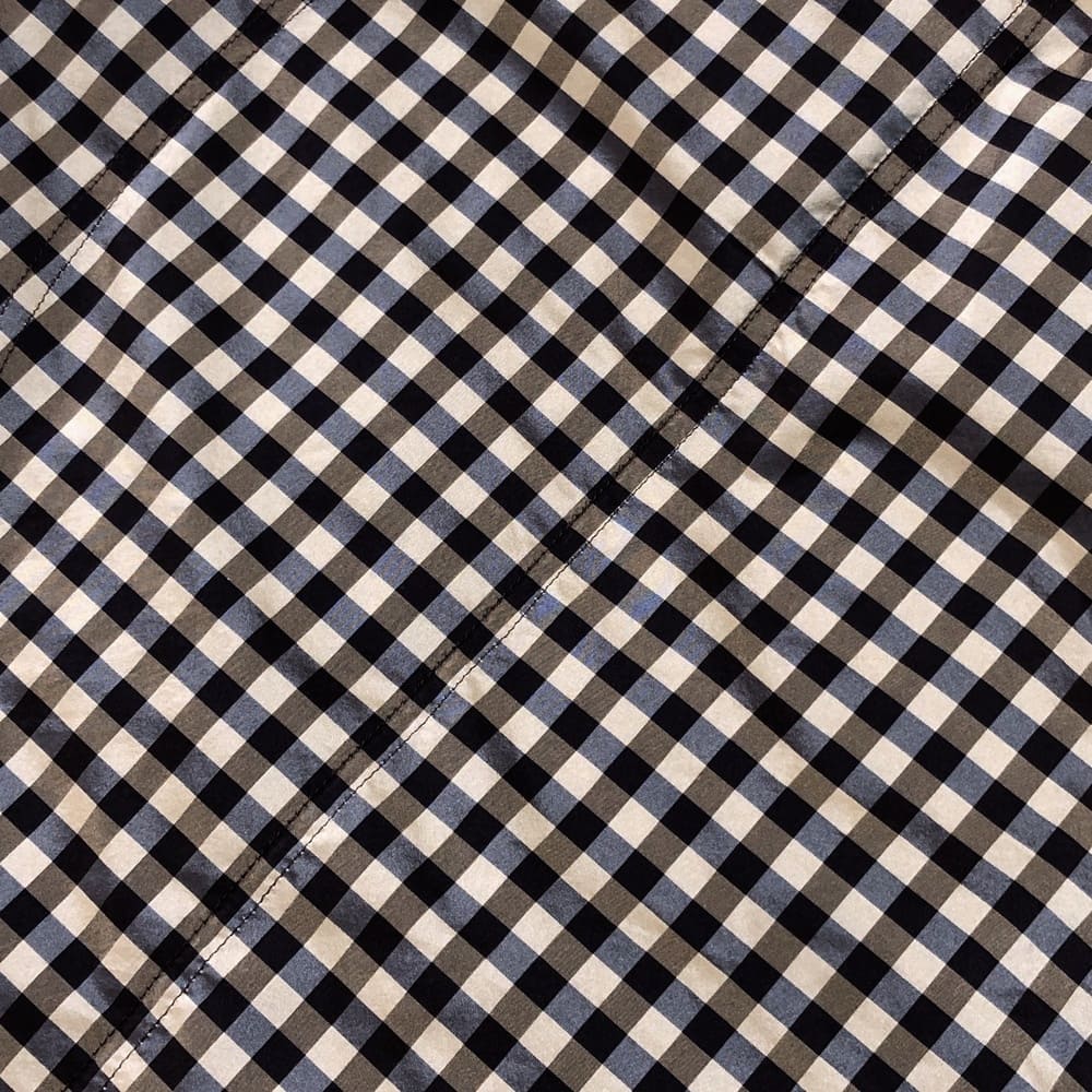 SALE】DAIRIKU(ダイリク) Reversible Check Nylon Vest