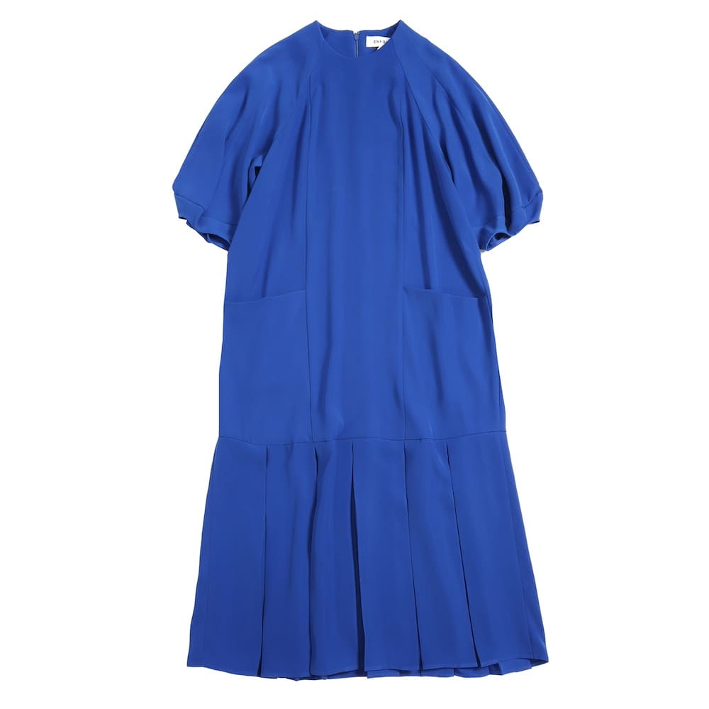 ENFOLD(エンフォルド) COCOON PLEATS DRESS - COLDBECK ONLINE