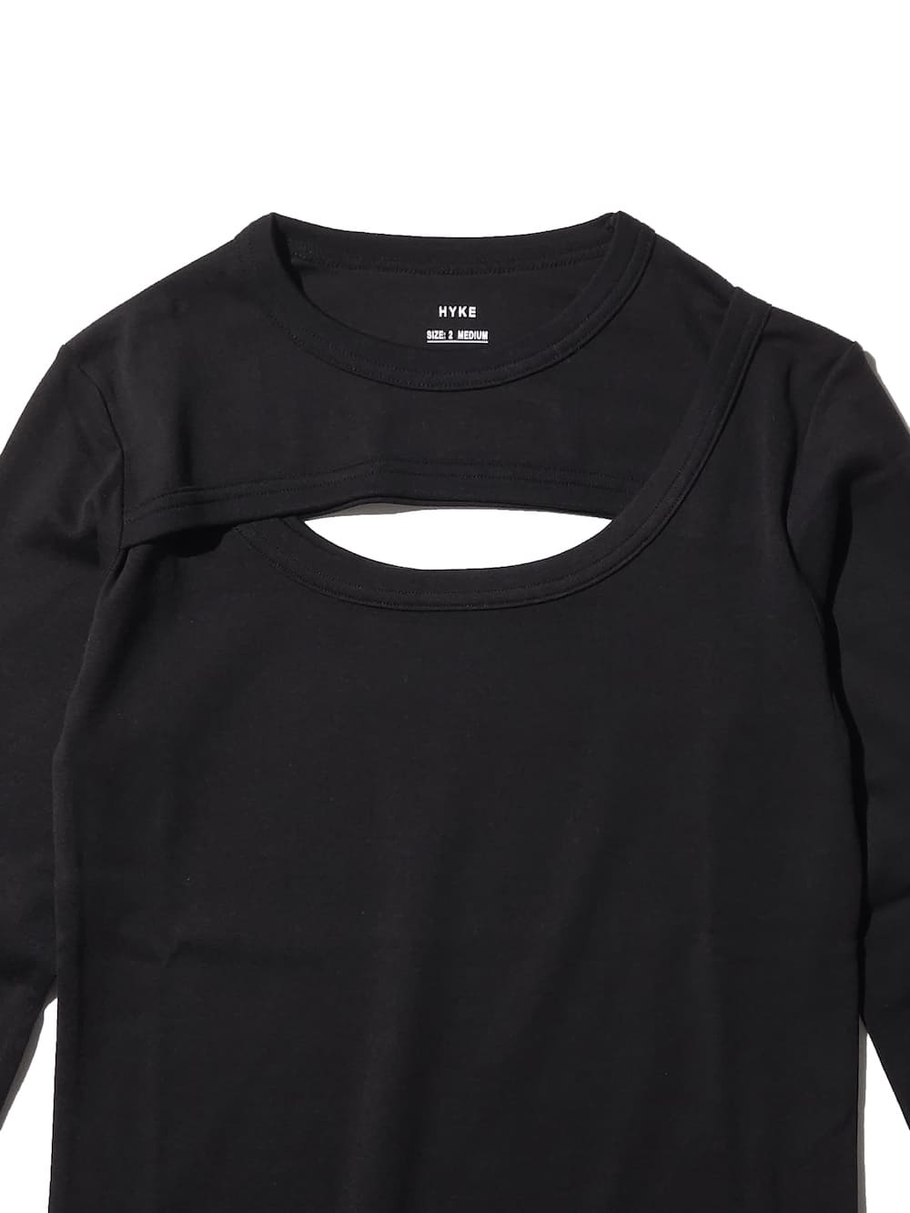 トップス HYKE LAYERED LONG SLEEVE LAYERED LONG SLEEVE 12406 | HYKE