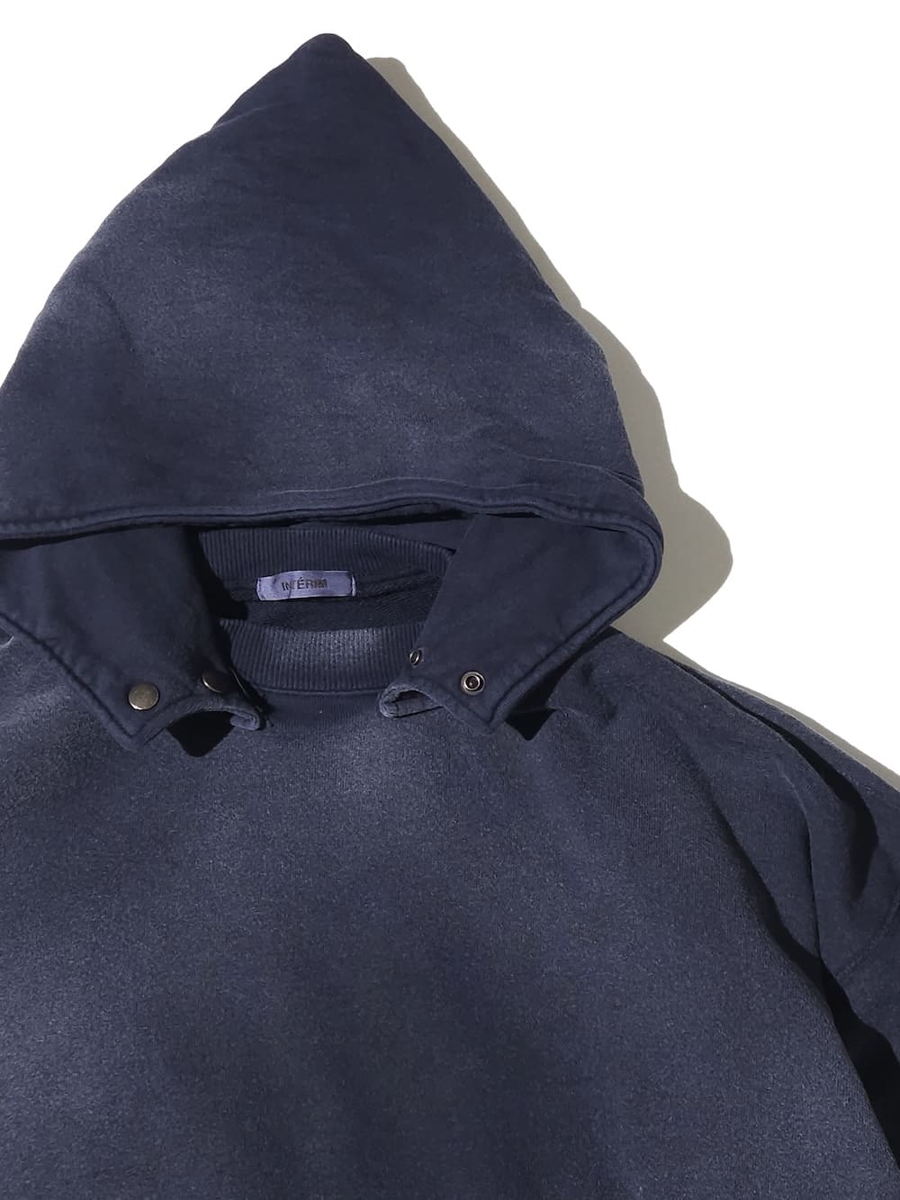 INTERIM(インテリム) VINTAGE FADE AFTER HOODED SWEAT PARKA
