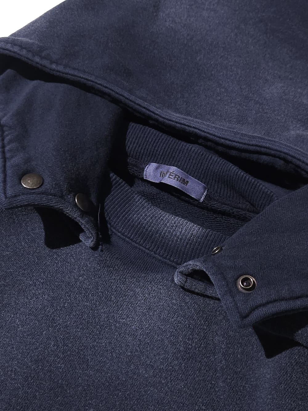 INTERIM(インテリム) VINTAGE FADE AFTER HOODED SWEAT PARKA