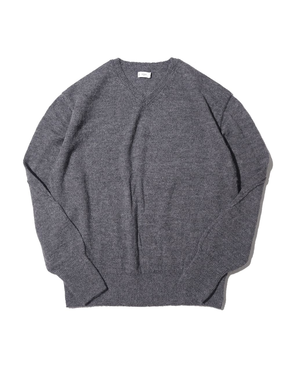 YOKE(ヨーク) Baby Alpaca V-neck Sweater