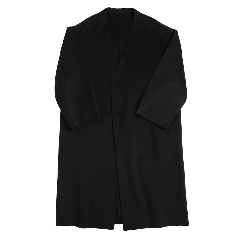 ENFOLD(エンフォルド) NO-COLLAR WIDE COAT