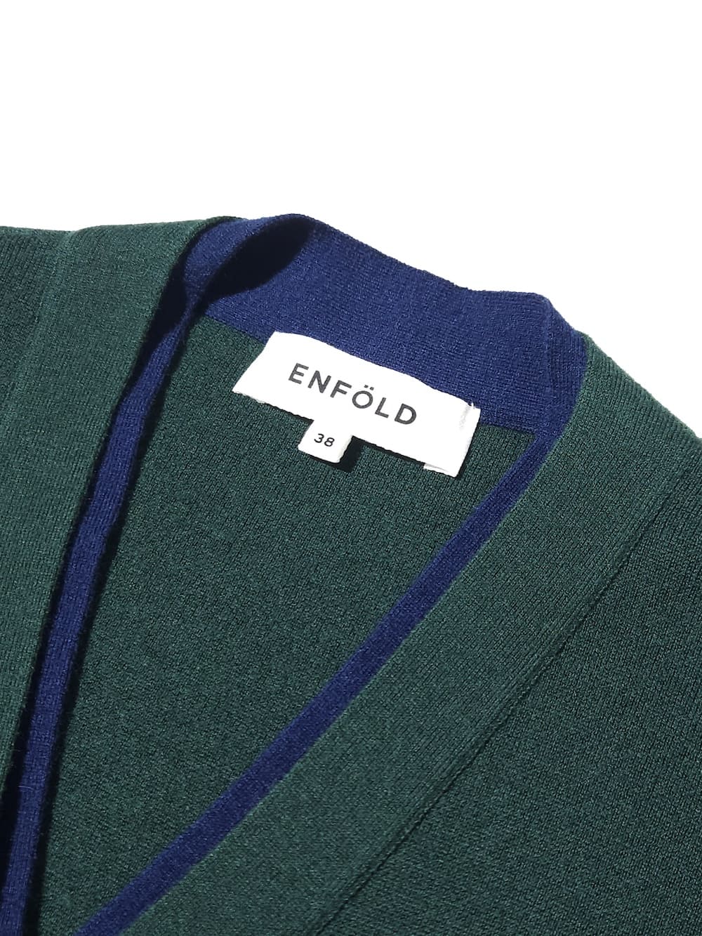 ENFOLD(エンフォルド) FAKE-LAYERED CARDIGAN