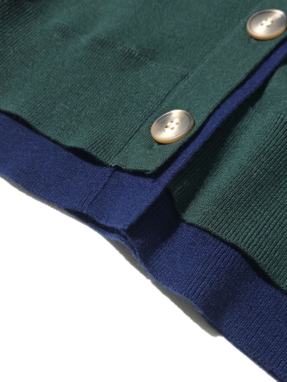 ENFOLD(エンフォルド) FAKE-LAYERED CARDIGAN