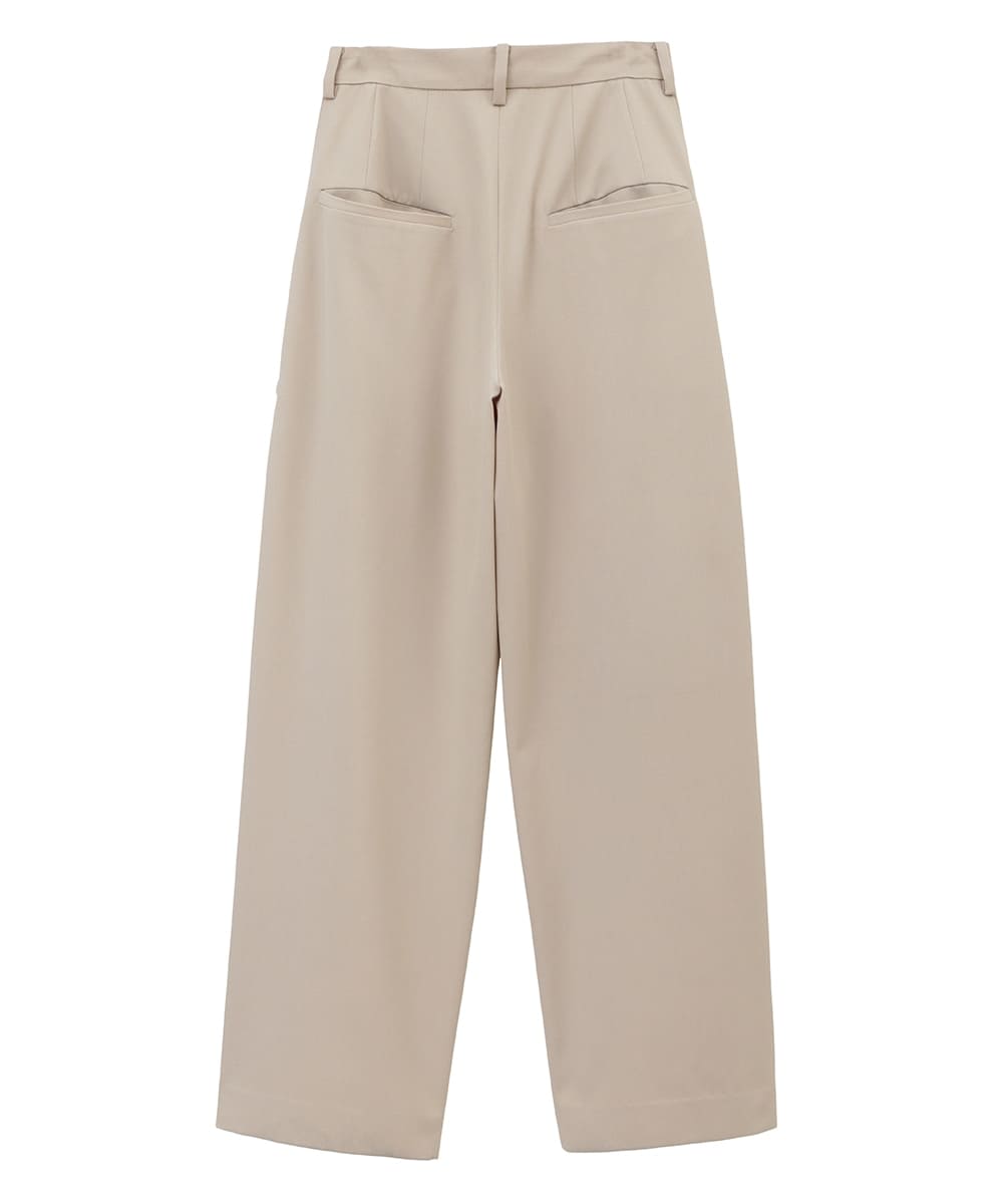 CLANE() BASIC TUCK PANTS