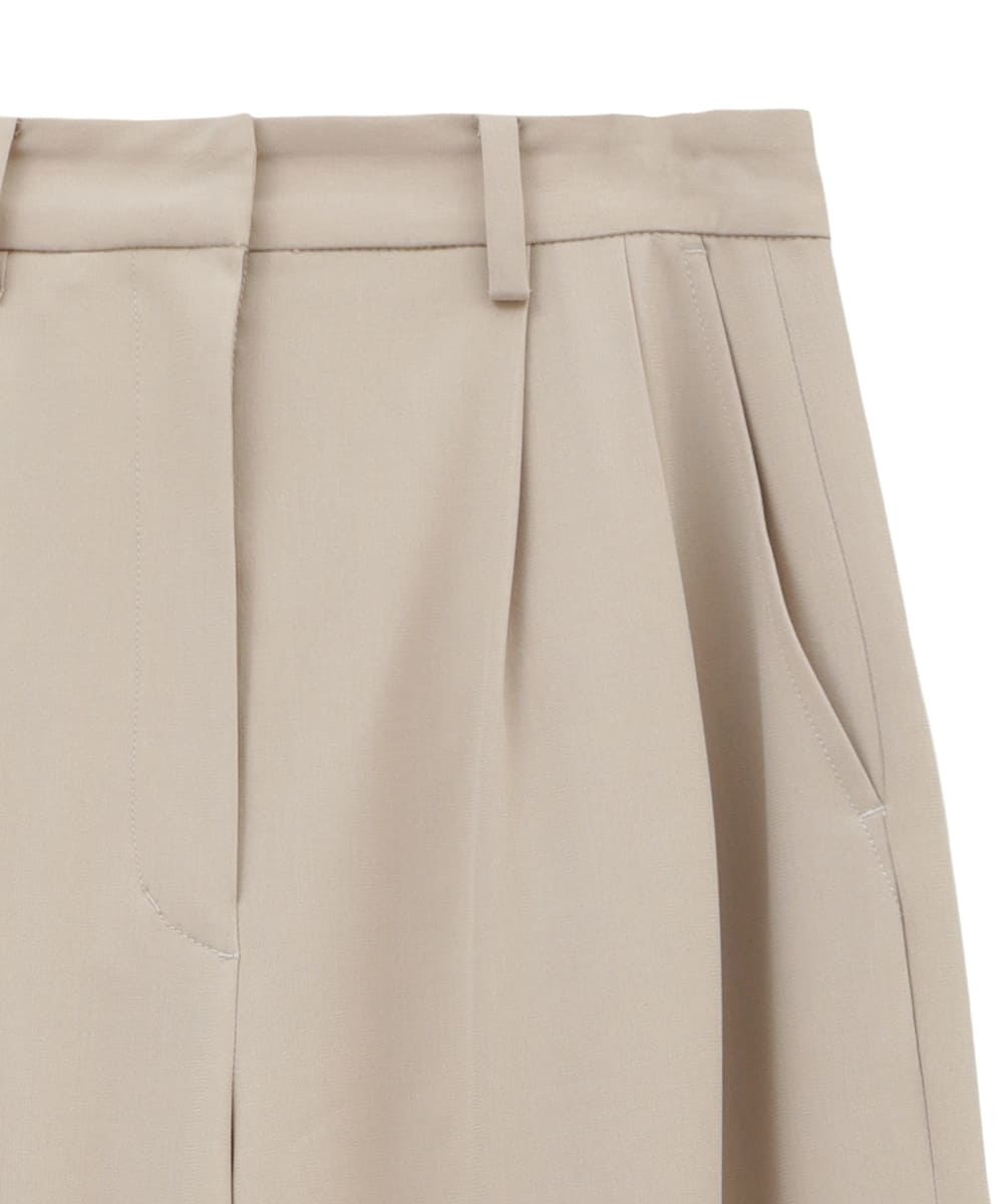 CLANE(クラネ) BASIC TUCK PANTS - COLDBECK ONLINE（コールベック