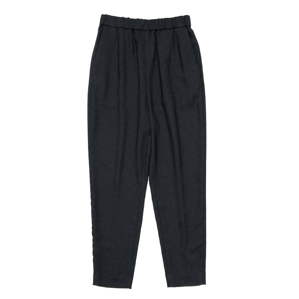 新品 今季 ENFOLD エンフォルド リラックス パンツ 36 新作 ブラック RELAX WIDE-PANTS｜36｜BLK｜TROUSERS｜|ENFÖLD OFFICIAL ONLINE