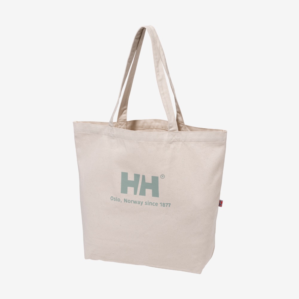 【SALE】HELLY HANSEN(ヘリーハンセン) オーガニックコットンロゴトートL