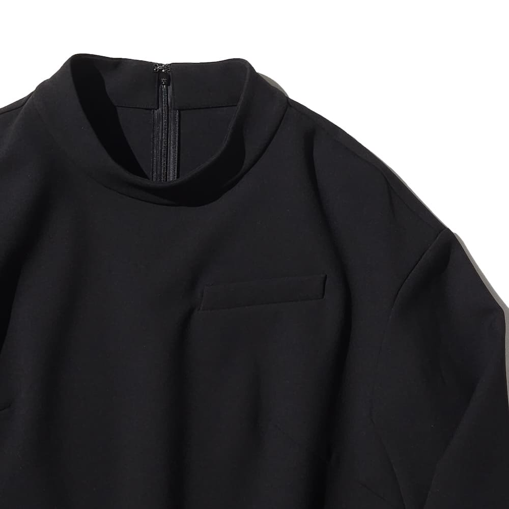 エンフォルド ROUND-HEM PULLOVER 黒 エンフォルド ROUND-HEM PULLOVER 黒