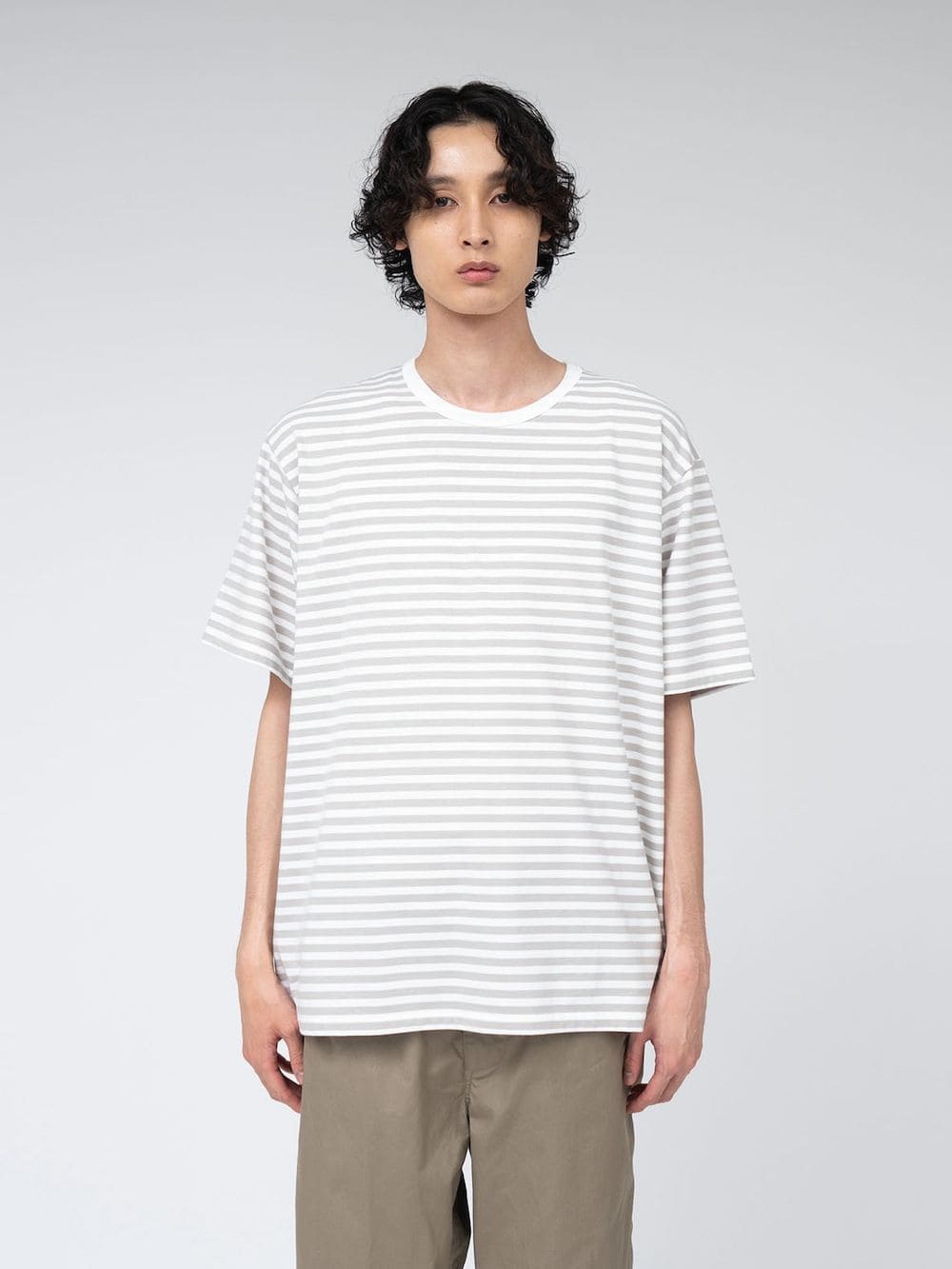 【SALE】nanamica(ナナミカ) COOLMAX Stripe Jersey Tee