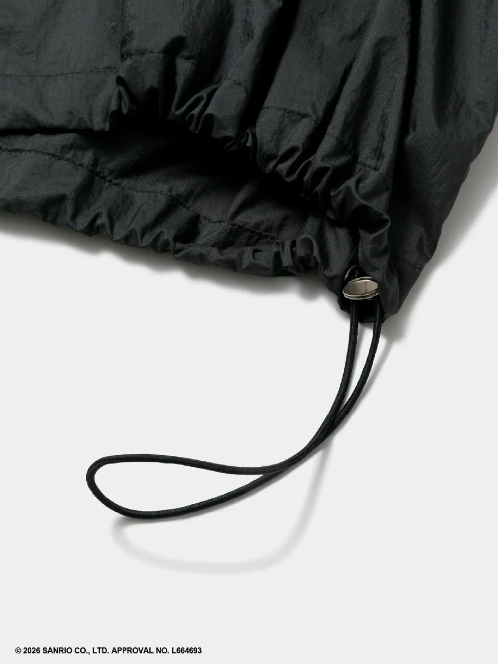 【SALE】beautiful people(ビューティフルピープル) KUROMI sheer nylon rip coach jk