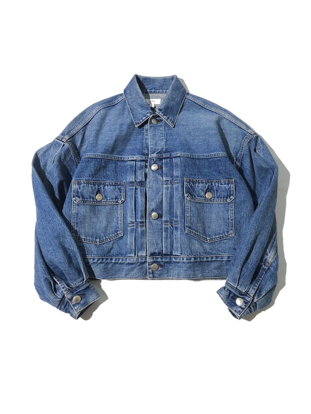 ジャケット・アウター HYKE BALLOON SLEEVE DENIM JACKET TYPE2 HYKE BALLOON SLEEVE DENIM JACKET / TYPE2 – COLDBECK ONLINE