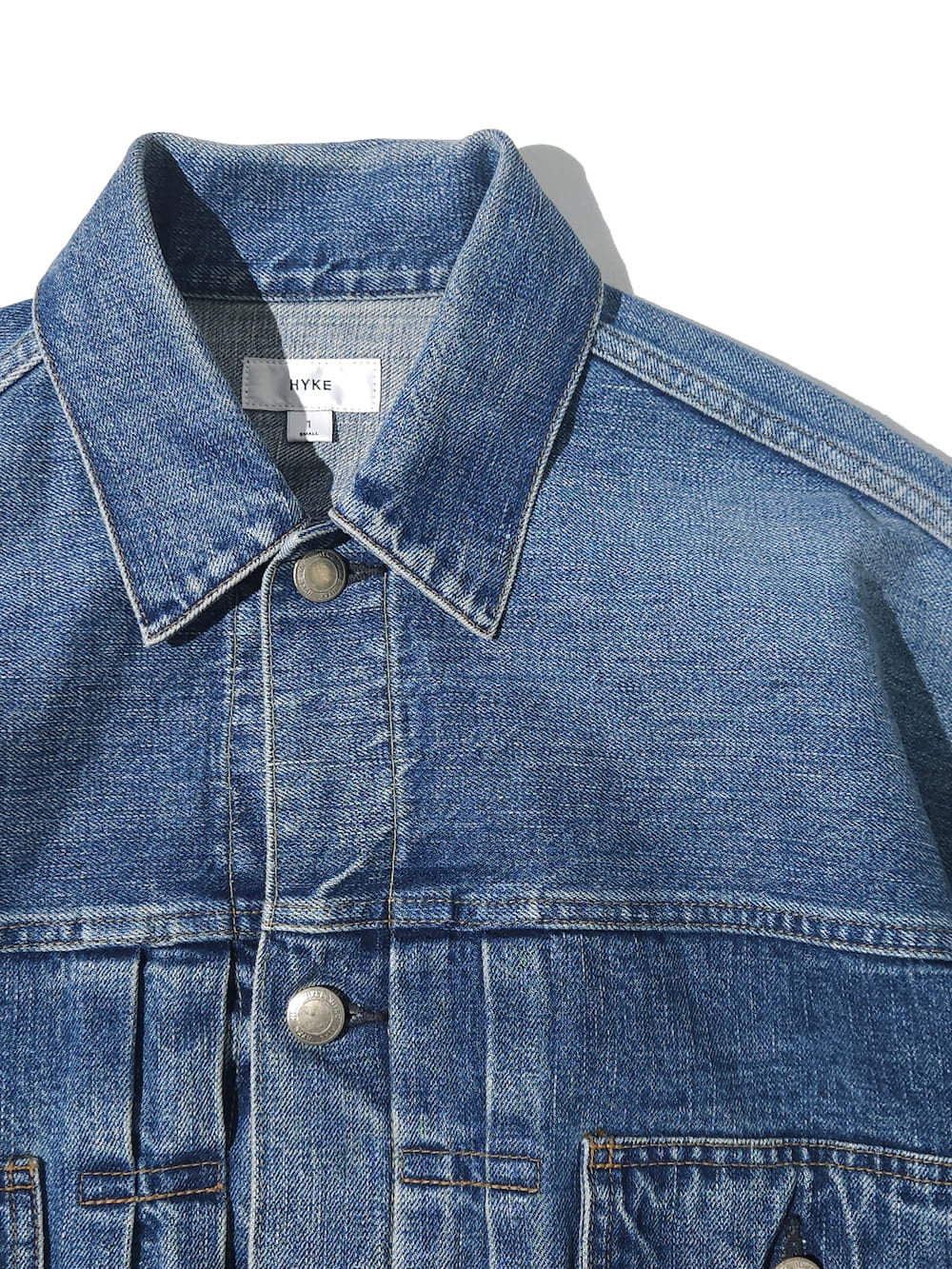 ジャケット・アウター HYKE BALLOON SLEEVE DENIM JACKET TYPE2 BALLOON SLEEVE DENIM JACKET/TYPE2 バルーンスリーブデニム