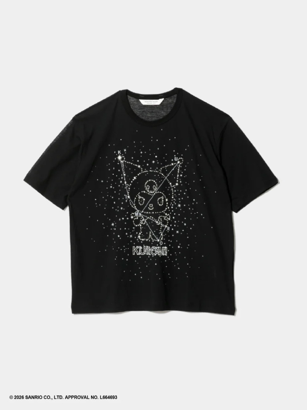 beautiful people(ビューティフルピープル) KUROMI 80/1 ELS jersey T