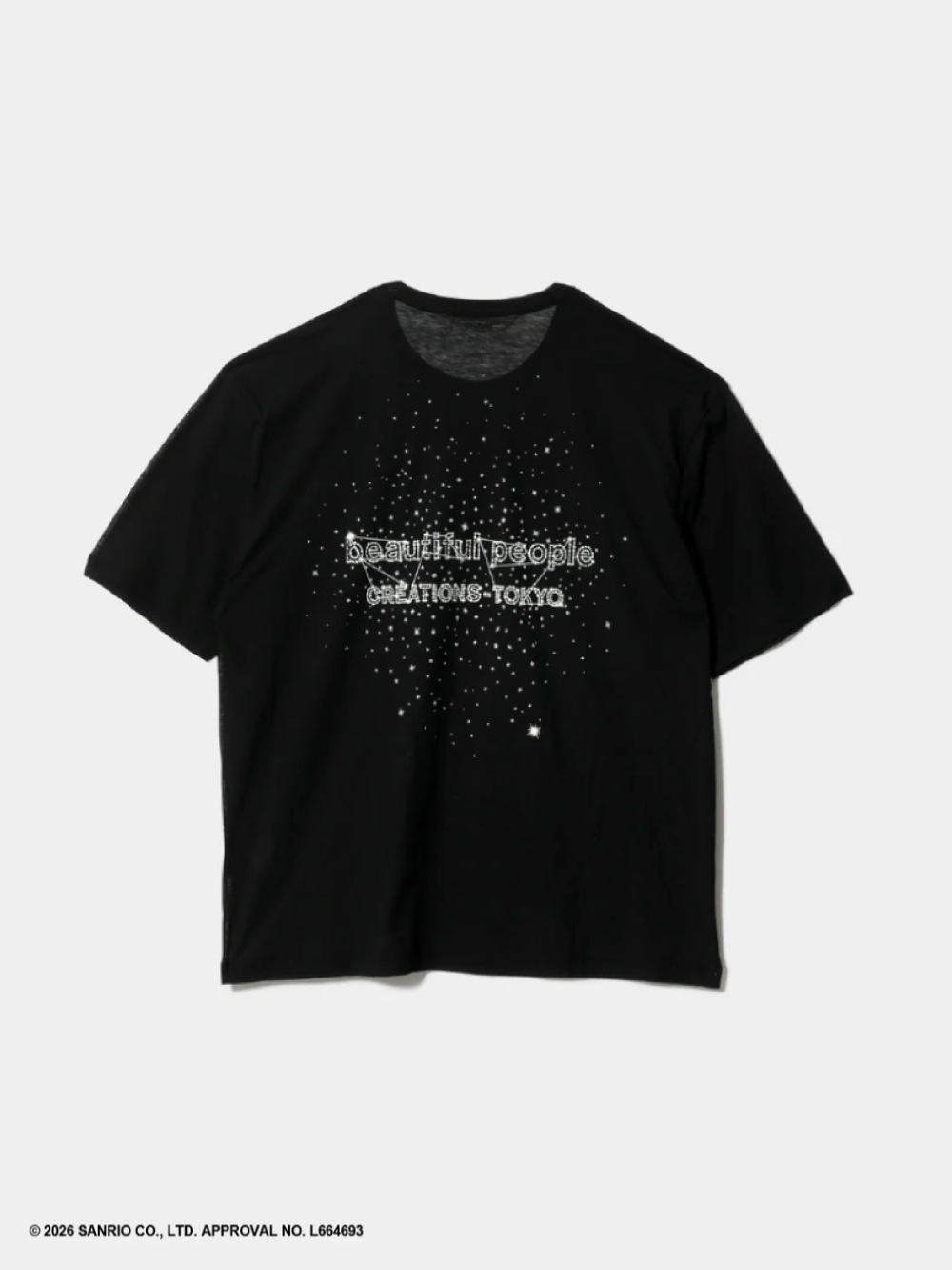 beautiful people(ビューティフルピープル) KUROMI 80/1 ELS jersey T