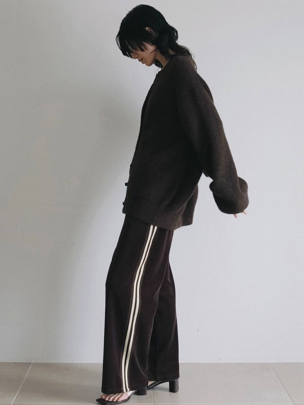 anuke(アンヌーク) Velour Track Pants - COLDBECK ONLINE（コール