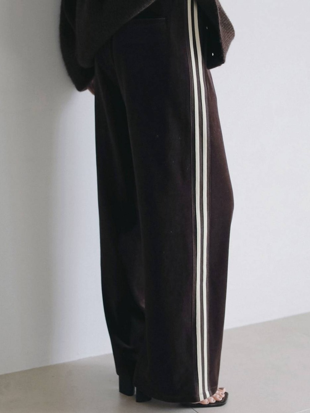 anuke(アンヌーク) Velour Track Pants - COLDBECK ONLINE（コール