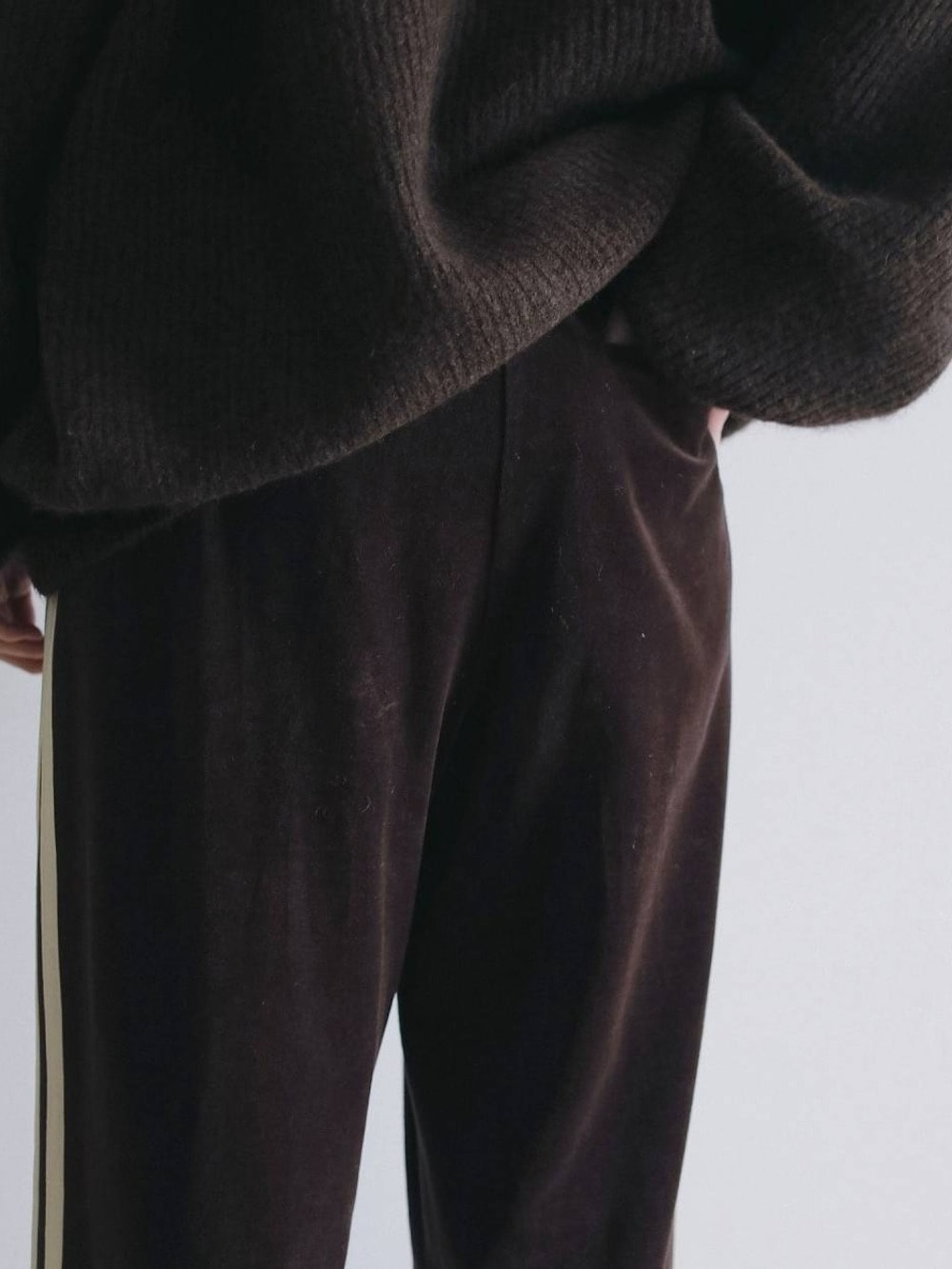 anuke(アンヌーク) Velour Track Pants - COLDBECK ONLINE（コール