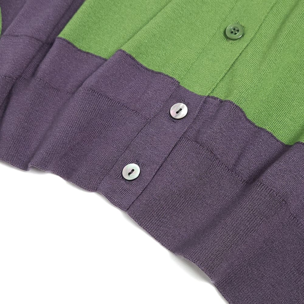 ENFOLD(エンフォルド) COLOR-BLOCK CARDIGAN - COLDBECK ONLINE