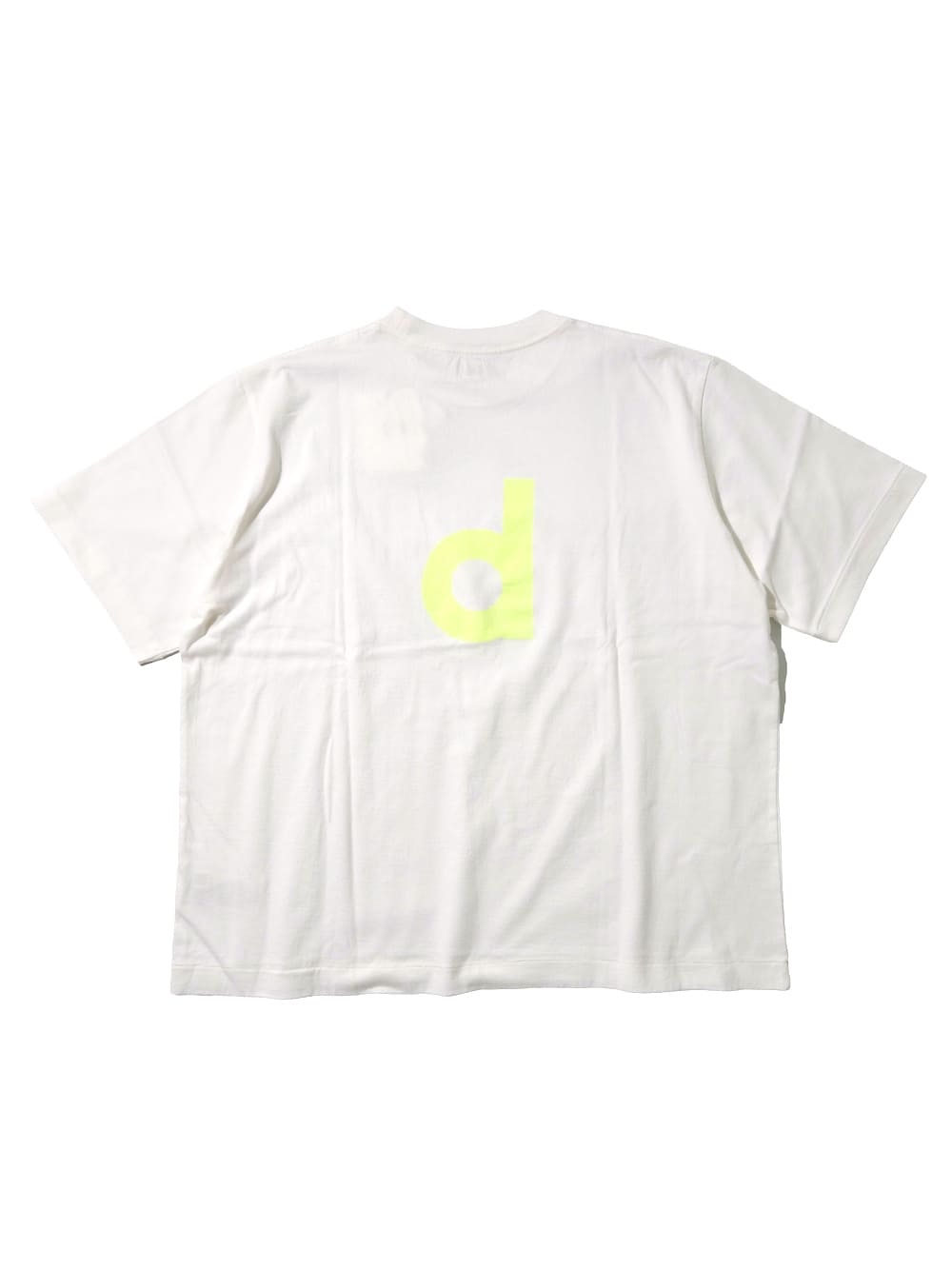 blurhmsROOTSTOCK / Tシャツ/3/コットン/WHT/無地 blurhmsROOTSTOCK(ブラームスルーツストック) bd Print Tee WIDE