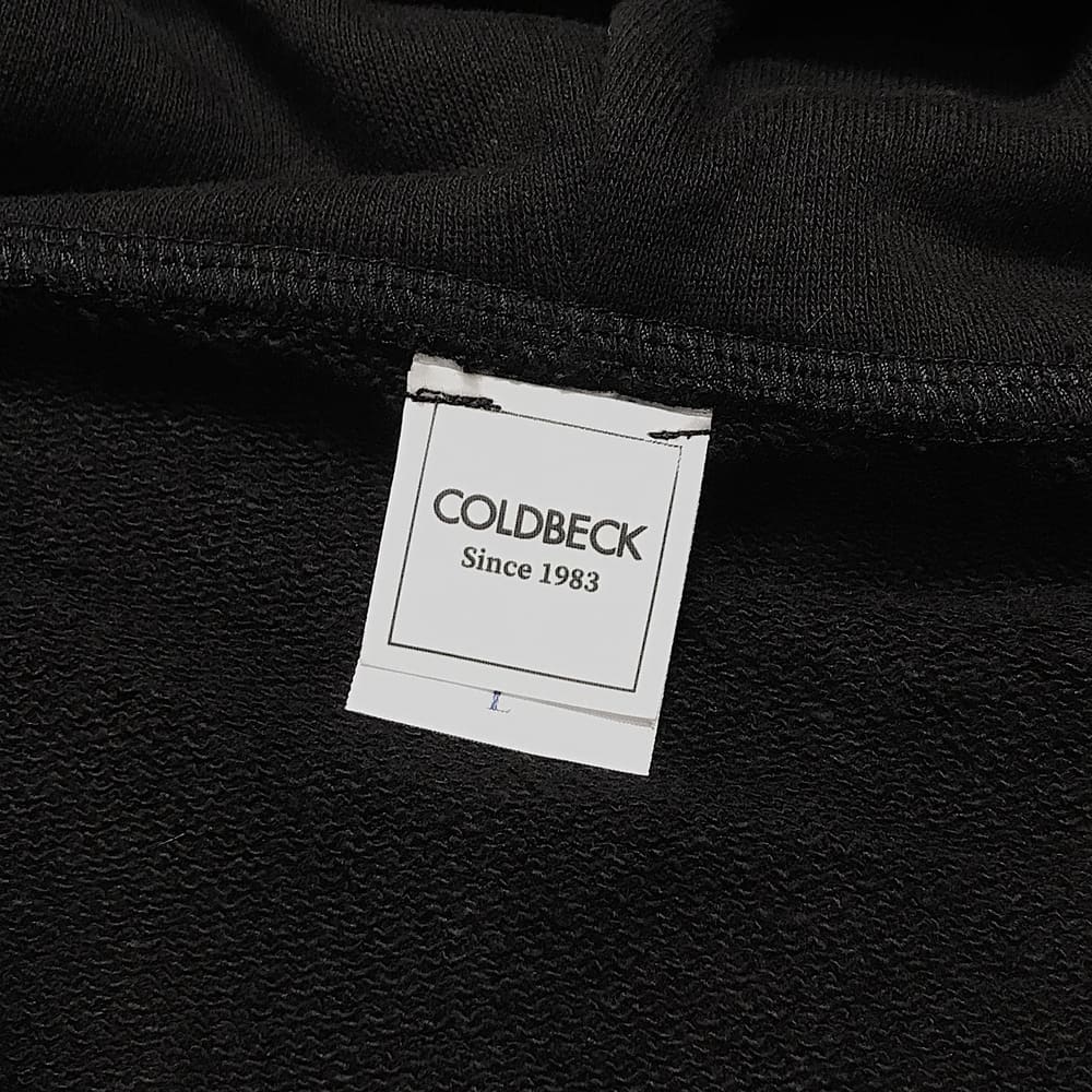 【SALE】COLDBECK(コールベック) FULLZIP Logo フーディ
