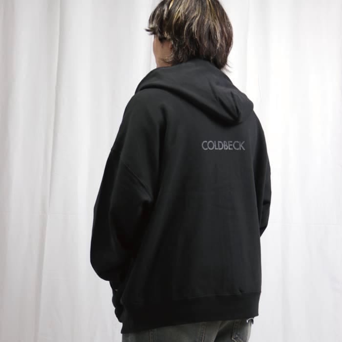 【SALE】COLDBECK(コールベック) FULLZIP Logo フーディ
