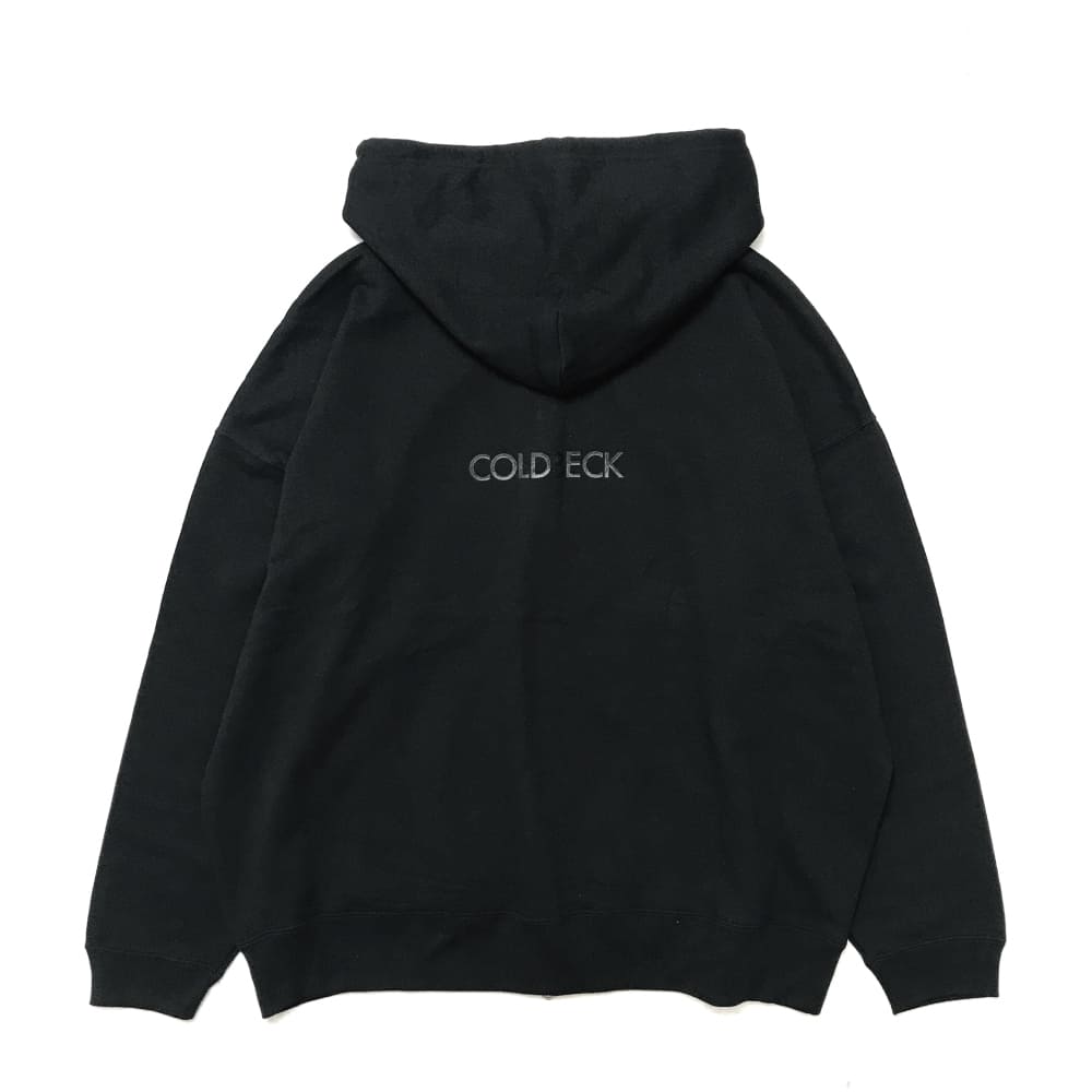 【SALE】COLDBECK(コールベック) FULLZIP Logo フーディ