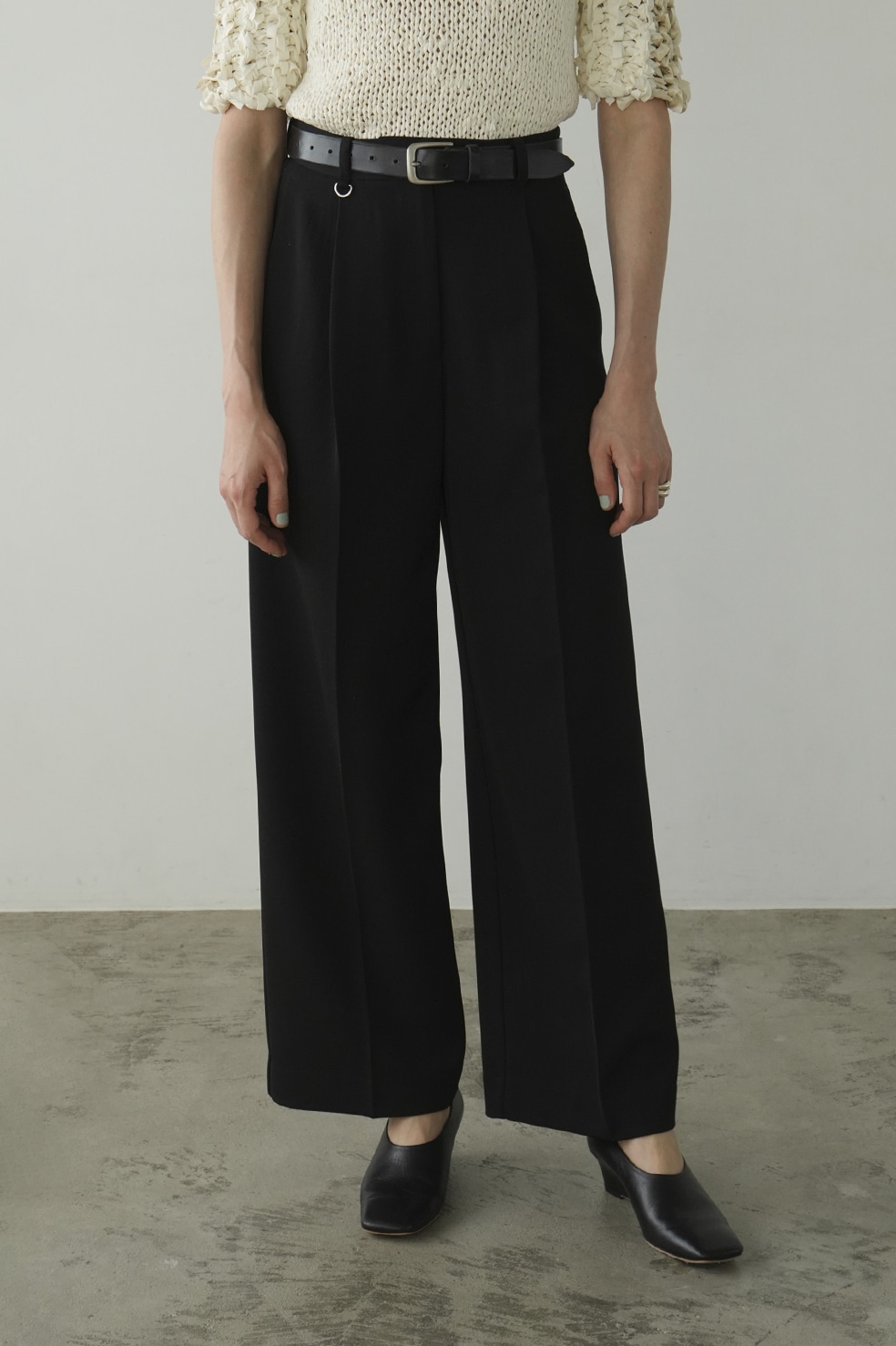 CLANE☆2WAY STRAIGHT TUCK PANTS セール】2WAY STRAIGHT TUCK PANTS（その他パンツ）｜CLANE