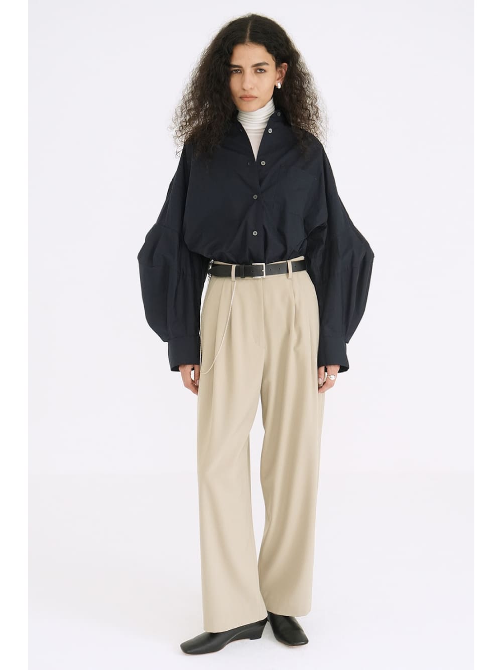 SALE】CLANE(クラネ) VOLUME SLEEVE SHIRTS - COLDBECK ONLINE