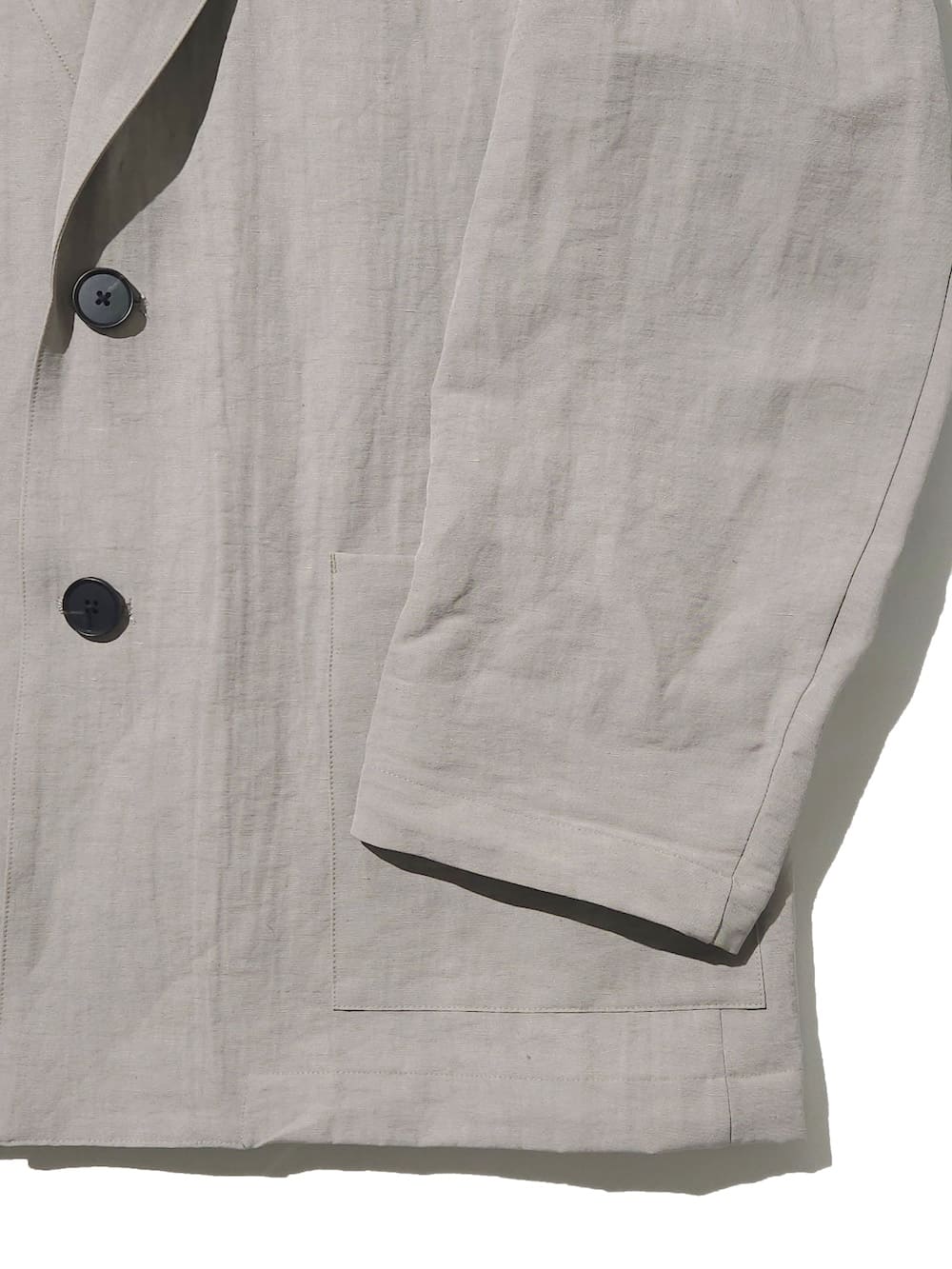 ssstein(シュタイン) LI/NY POPLIN SINGLE BREASTED JACKET