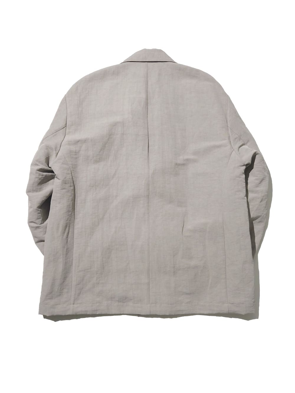 stein - 新品　stein シュタイン　ノーカラーベルベットジャケット　ベージュ　Mサイズ stein | シュタイン OVERSIZED HARRINGTON ZIP JACKET(BEIGE