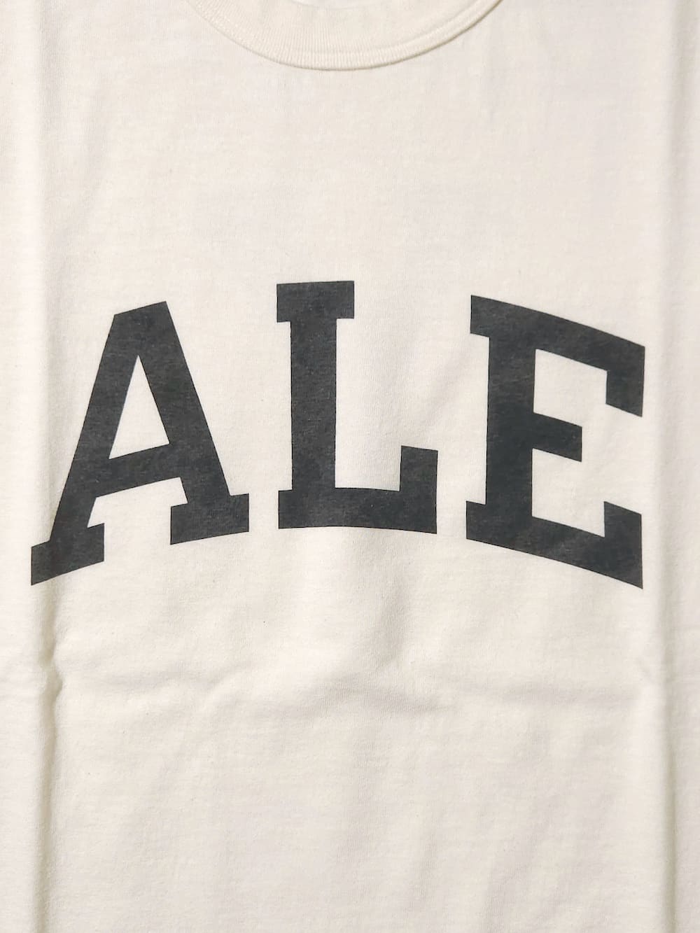 blurhmsROOTSTOCK(ブラームスルーツストック) ALE-Y 88/12 Print Tee