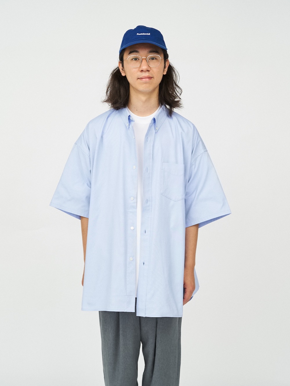 FreshService(フレッシュサービス) DRY OXFORD CORPORATE S/S B.D. SHIRT