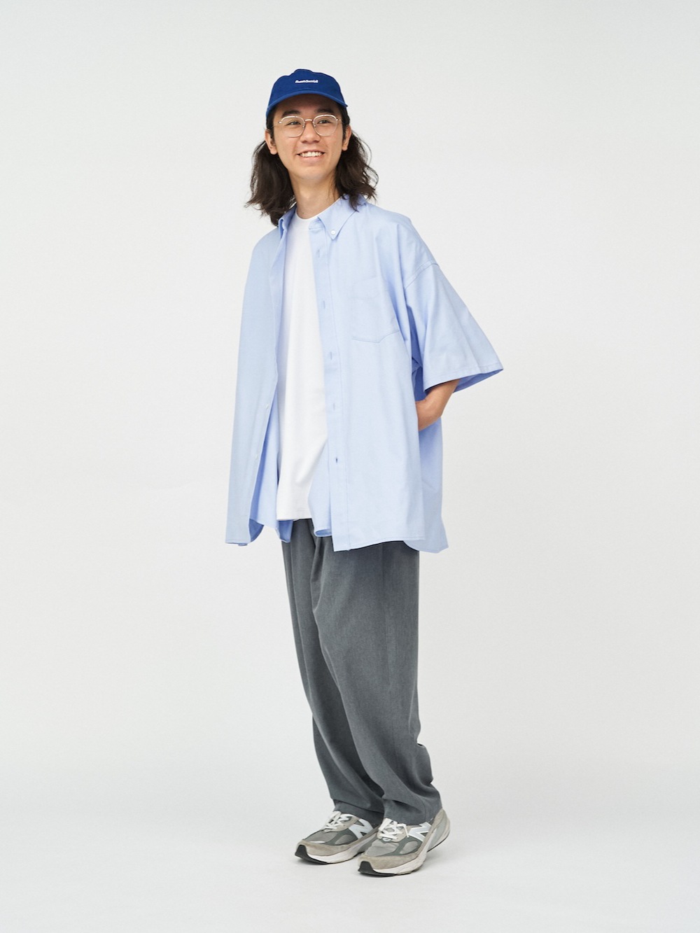 FreshService(フレッシュサービス) DRY OXFORD CORPORATE S/S B.D. SHIRT