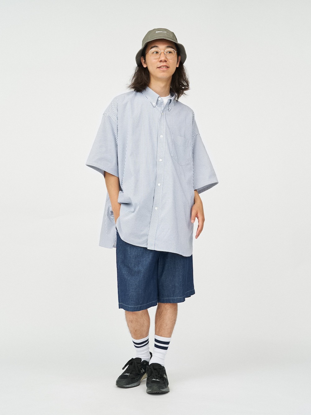 FreshService(フレッシュサービス) DRY OXFORD CORPORATE S/S B.D. SHIRT