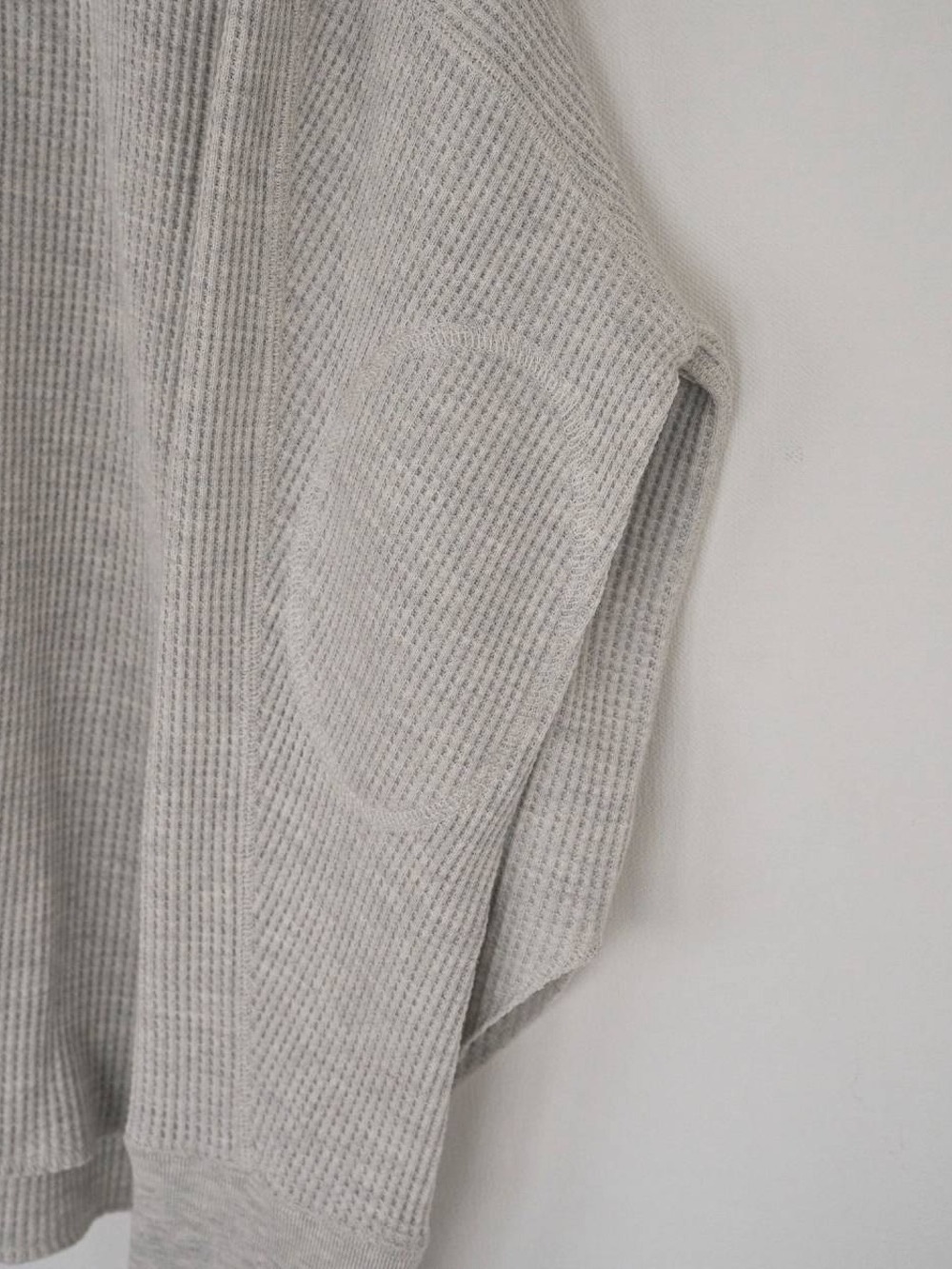 anuke(アンヌーク) Waffle Loose Henleytops - COLDBECK ONLINE